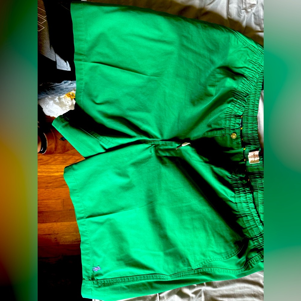 3x drawstring polo shorts